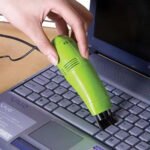 New Hot Sale Household MINI Desktop Computer Keyboard Dust Smart Brush Cleaning Tool Power USB Charge Desktop Vacuum Cleaner