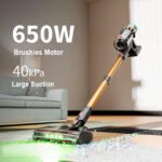 Cordless Hand-held Vacuum with 650W High Power Lightweight Stick Vacuum Cleaner With 40Kpa High Suction Wireless Vacuum Cleaner