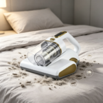 Advanced UV Hot Air Bedding Vacuum Cleaner 450W Ultrasonic Dust Mite Removal Device for Hygiene Control