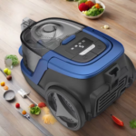 Large Suction Quiet Cleaning User-Friendly Vacuum Cleaner With Bag Wired Dry Portable Handheld Corded Canister Vacuum Cleaner