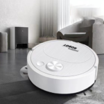 Quiet Intelligent Rechargeable Robot Vacuum Cleaner Wet and Dry Cleaning Function for Garage Use