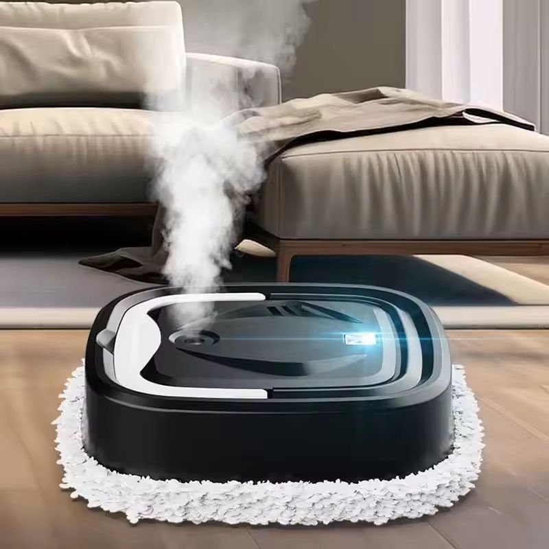 Hf9200a72d5c24e57a10b34e020985867S Intelligent Home Cleaning Robot Wet Dry Mopping Updated EU Plug Hotels Auto Robot Vacuum Cleaner for USB/Battery Charging - Image 1